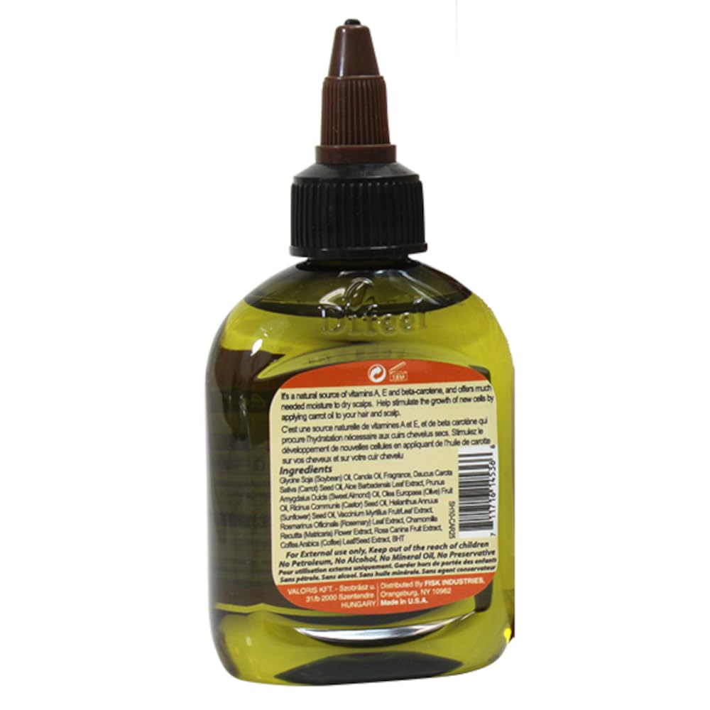 Difeel Soy Hair Oil Blend - Travel Size 2.5 Ounce