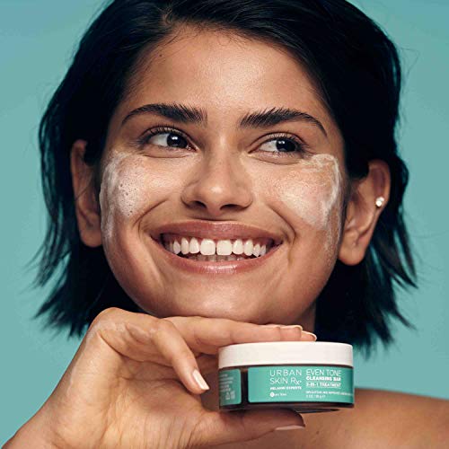 Urban Skin Rx Even Tone Cleansing Bar | 3-in-1 Multitasking Treatment Daily Cleanser, Exfoliator