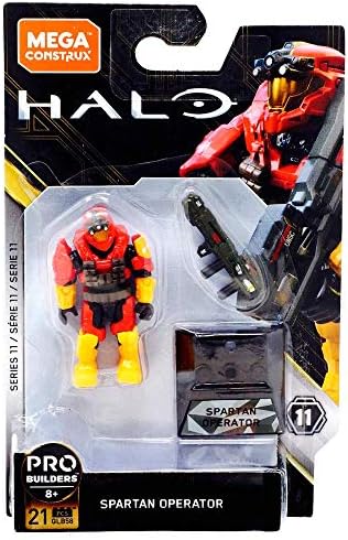 Mega Construx Halo Heroes Probuilder Series 11 Spartan Operator Figure