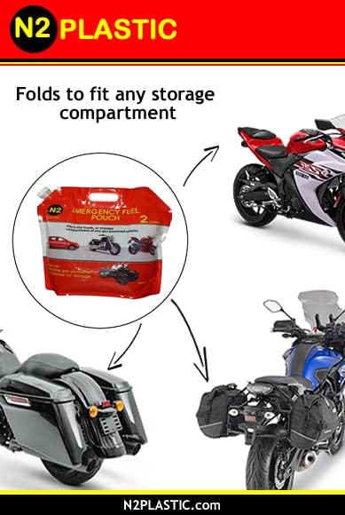 2 Gallon Gas Pouch (Foldable-Expandable gas pouch
