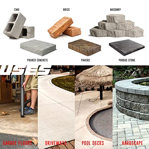 DryWay Plus DOT Approved Concrete Driveway Sealer, Silane/Siloxane