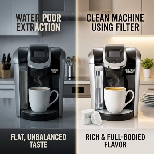 Replacement Keurig Filter, Keurig Water Filter Cartridges, for Keurig K-Classic, K-Supreme, K-Express, K-Elite, K-Select