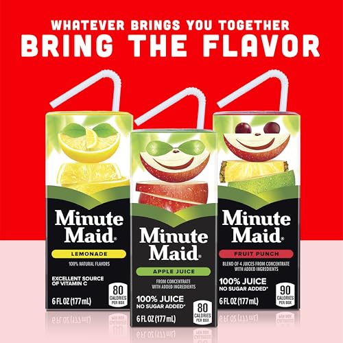 Minute Maid 6oz 8pk Apple w/ Calcium & Vitamin C