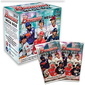 2018 MLB Baseball Trading Card Topps Bowman Mega Box w/Chrome Pack - SOLD OUT!