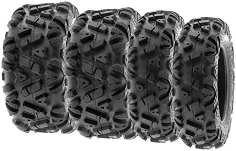 SunF 25x8-12 25x10-11 All Terrain Tires ATV UTV 6 PR POWER I A033 - BUNDLE