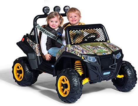 Peg Perego Official 12 Volt Replacement Battery for Ride on Toys. All Season Performance. Works with John Deere, Polaris
