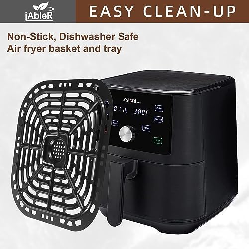Original Instant Vortex Air Fryer Grill Pan Replacement Tray 6 Quart - Grill Plate Crisper Plate for Instant Vortex 6 Qt/Gourmia GAF735 6 QT