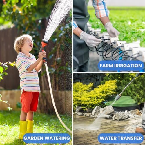 FOTING 1.5HP Shallow Well Pump with Pressure Tank, 1340GPH Automatic Irrigation Water Booster Jet Pump