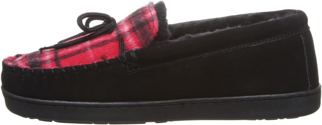 BEARPAW Moc II 2 - Men's Sheepskin Slipper - 1295M | Comfortable & Lightweight Men's Shoe, Medium Fit, Multiple Colors