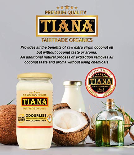 Tiana Organic and Fairtrade Pure Coconut Butter 750 ml