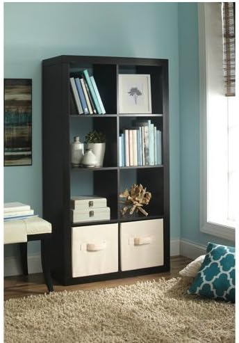 Better Homes and Gardens 8-Cube Organizer, Espresso
