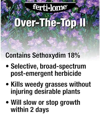 Fertilome 8 Oz Over The Top Grass Killer - 10434 | Fluazifop-p-butyl selective formula - Post-emergent control of annual & perennial grasses