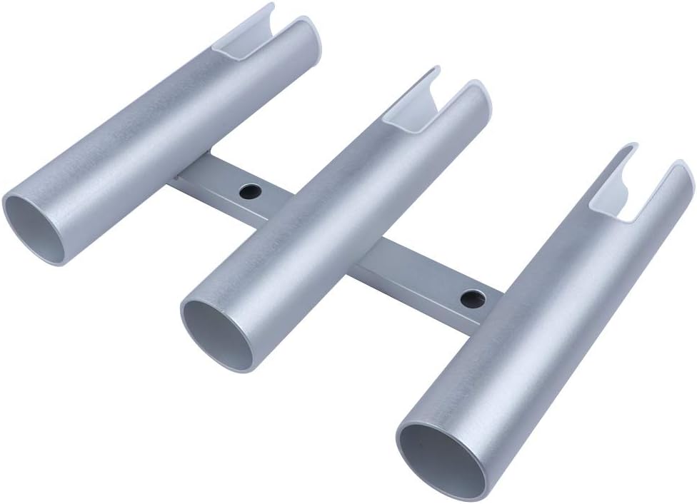 Aluminium Wall-Mounted Fishing Rod Holder for Boat, Garage & Marine - Holds Rods & Poles