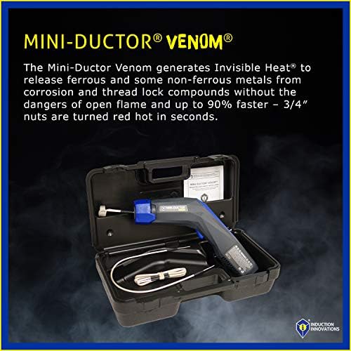 INDUCTION INNOVATIONS - Mini-Ductor Venom Portable Induction Heater With Coil Twist Lock