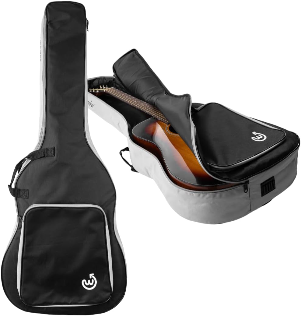 Wayfinder Standard Lightweight Electric Guitar Gig Bag (WF-GB-ELEC) | Travel Friendly with Adjustable Backpack Straps and Spacious Accessory Pocket