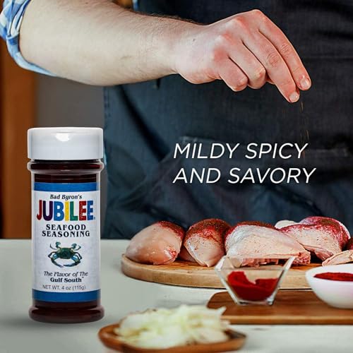 Bad Byron’s Jubilee® Seafood Seasoning – 24 oz | Bold Gulf Coast Flavor | Perfect for Shrimp, Fish, Crab & More | All-Purpose Cajun-Style Blend