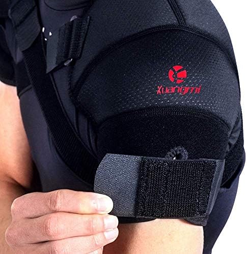Double Shoulder Support Brace Strap Wrap Neoprene Protector,L