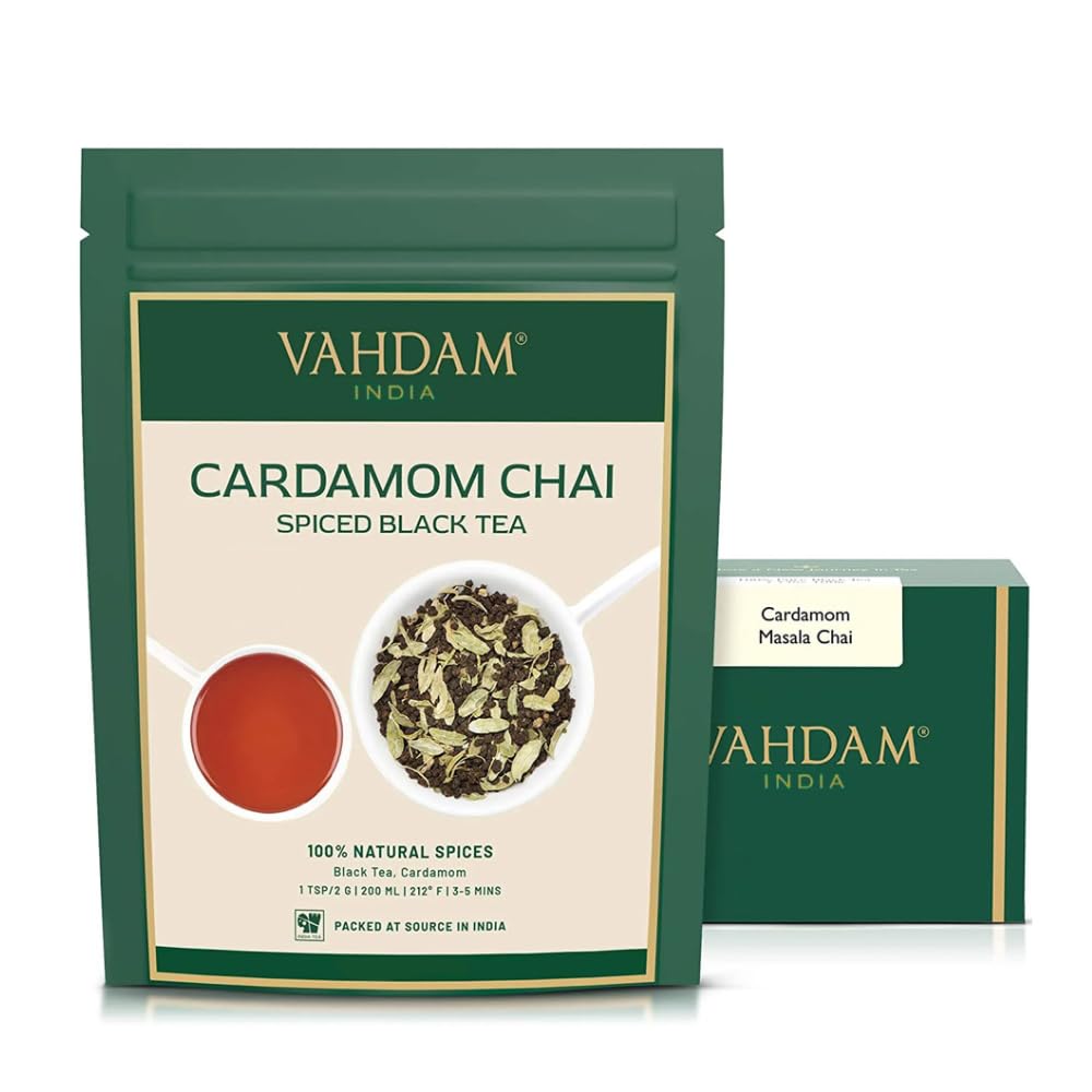 VAHDAM, Green Tea Leaves From Himalayas 170+ Cups (12oz) High Elevation Grown Green Tea Leaves From Himalayas | Pure Unblended Single Origin Green Loose Leaf Tea | Vacuum Sealed