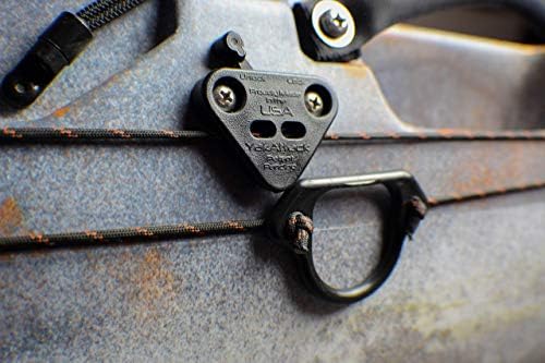 YakAttack LeverLoc Anchor Trolley Kit - Easy Install - Made in USA | Kayak Anchor System with Stealth Pulleys & PadHooks | Includes Reflective 35'
