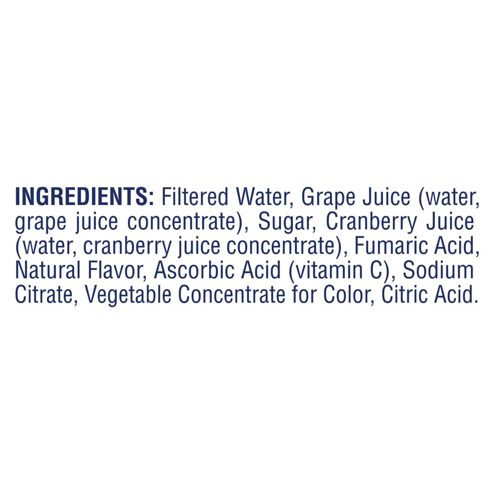 Ocean Spray Cran-Grape Juice Cups 4 Ounce (Pack of 48)