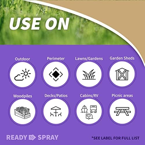 Bonide Repels-All Animal Repellent, 32 oz Ready-to-Spray | Outdoor Pest Garden, Deer & Rabbit Control, People & Pet Safe