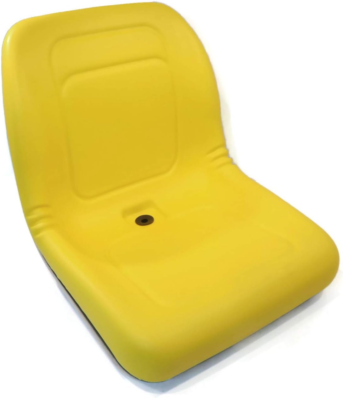 Yellow High Back Seat for John Deere Lawn Mower Models L100, L105, L107