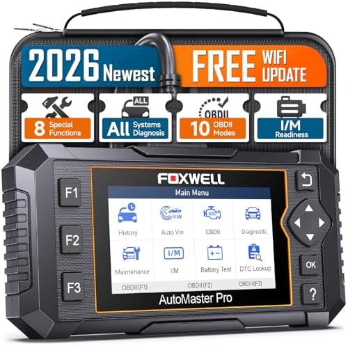 2026 FOXWELL NT624 Elite OBD2 Scanner, All-System 8 Resets Code Reader
