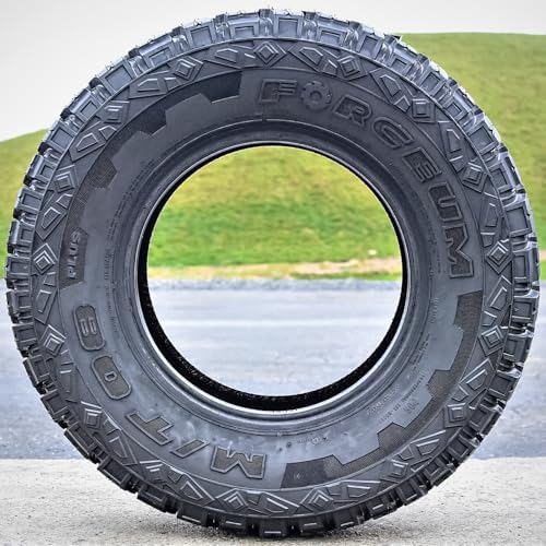 Set of 4 (FOUR) Forceum M/T 08 Plus Mud Off-Road Light Truck Radial Tires-LT235/70R16 235/70/16 235/70-16 104/101Q Load Range C LRC 6-Ply BSW Black
