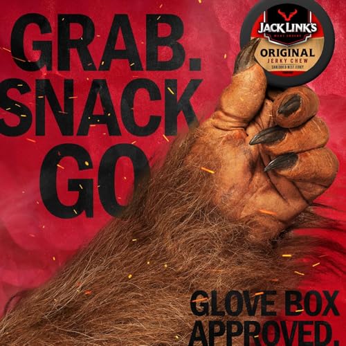Jack Link's Teriyaki Beef Jerky Chew - (36 Pack) 0.32 oz Tins - Ready to Eat Protein Snacks - 4g Protein per Serving - Made with 100% Real Beef