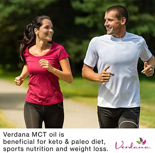 Verdana Food Grade MCT Oil 16 oz – For Keto Coffee