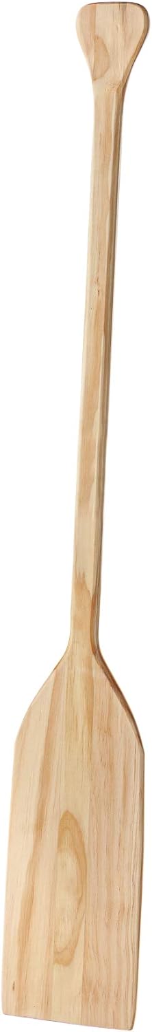 Seachoice Wood Paddle, New Zealand Construction, Wide Top Hand Grip, Clear Finish, Various Sizes