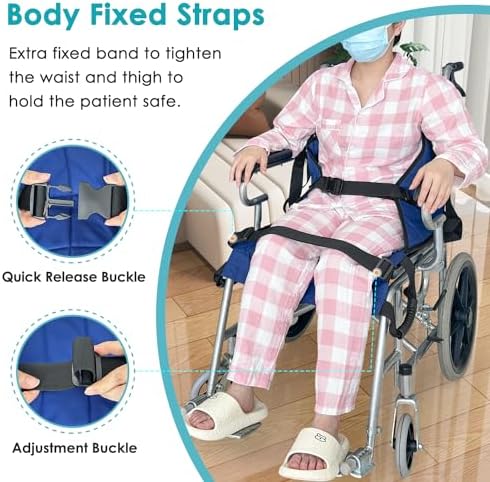 Patient Lift Transfer Belt from Bed to Wheelchair Stair Transfer Emergency Evacuation Chair Pad Safety Medical Lifting Sling Slide Board