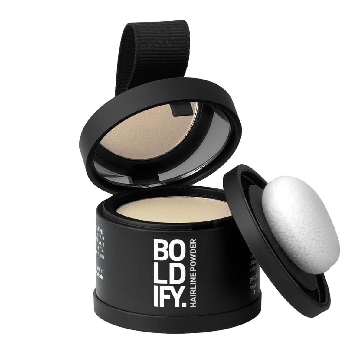 Boldify Hairline Powder, Root Touch Up Hair Color Dark Brown 4g