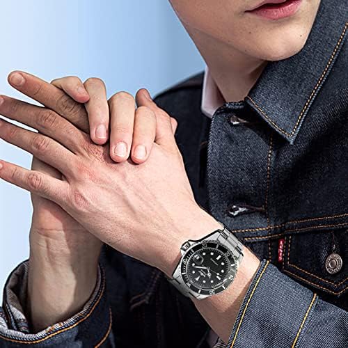 MASTOP Men Automatic Mechanical Watches Full Steel Waterproof Mens Watches | Calendar,Fashion Wristwatch for Men