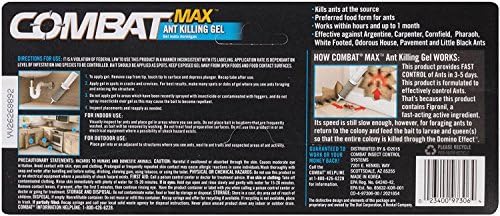 Combat Max, Ant Killing Gel, 27 Grams (2 Pack)