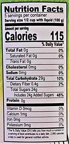 Chaokoh Nata de Coco - Coconut Gel in Syrup (2 Pack, Total of 35.2oz)