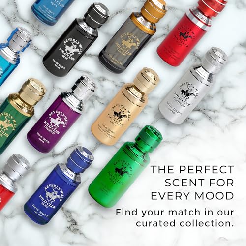 Beverly Hills Polo Club SEXY - Oriental, Woody Cologne for Men - Timeless, Fresh & Masculine Fragrance Scent - Eau De Toilette Spray 3.40fl.oz / 100ml