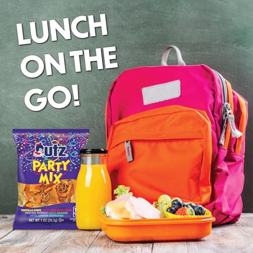 Utz Snack Variety Pack Individual Snacks, Includes Potato Chips, Cheese Curls, Popcorn, and Party Mix, Crunchy Travel Snacks for Lunches
