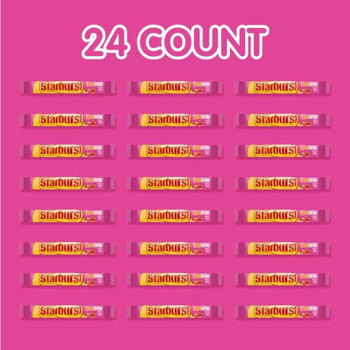 STARBURST FaveREDS Chewy Candy, Bulk Pack, Full Size, 24 Packs