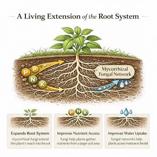 Plant Success Organics Granular Mycorrhizal Fungi + Fertilizer, 1 lb
