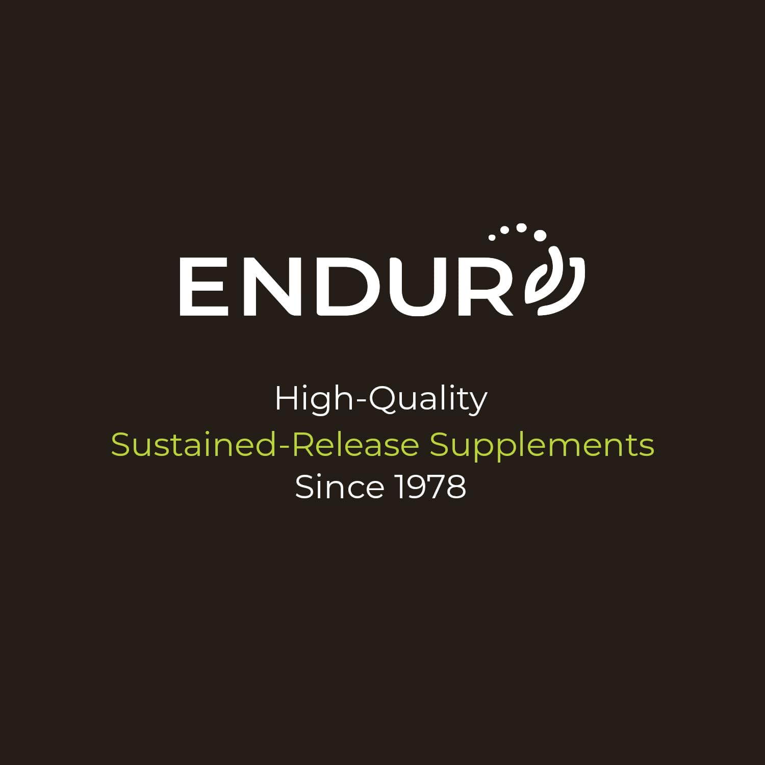 ENDUR-ACIN - Niacin B3 - ER (Extended Release) 500 mg (200 ct) | Nicotinic Acid Formula Supporting Healthy Heart & Cholesterol Balance with
