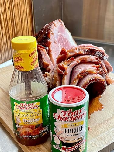 Tony Chachere Injectable Marinade 17 Fl Oz, Roasted Garlic and Herb (Pack of 3, Garlic)