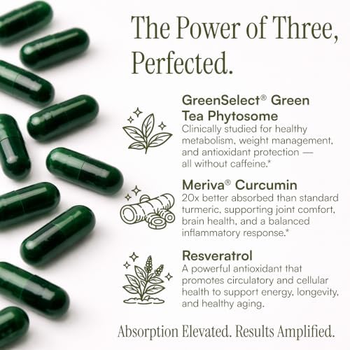 Purity Products Green Tea CR w/Phytosome Technology for Boosted Bioavailability from Chris Kilham 60 Capsules