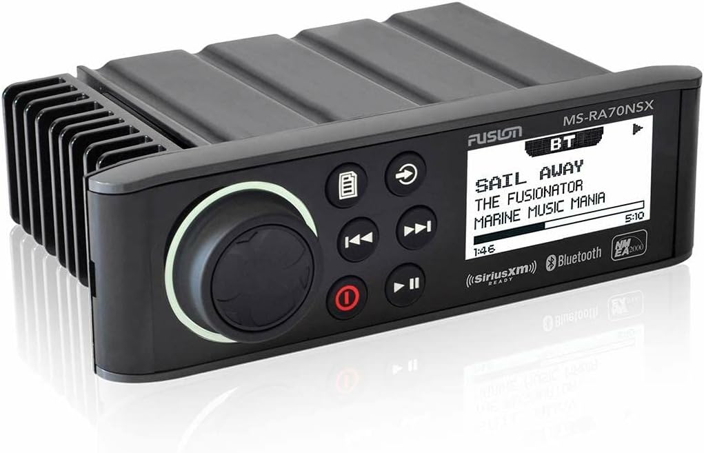 Fusion MS-RA70NSX NMEA 2000 SiriusXM-Ready Marine Entertainment System