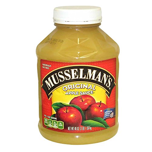 Knouse Foods Musselman Sweetened Apple Sauce in 48 Ounce Plastic -- 8 per case.