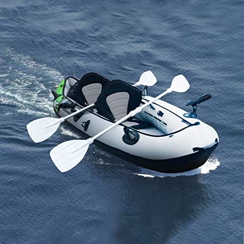 2 Pack of Kayak Seat Deluxe Padded Canoe Backrest Seat Sit On Top Cushioned Back Support SUP Paddle Board Seats with Detachable Storage Bag 4