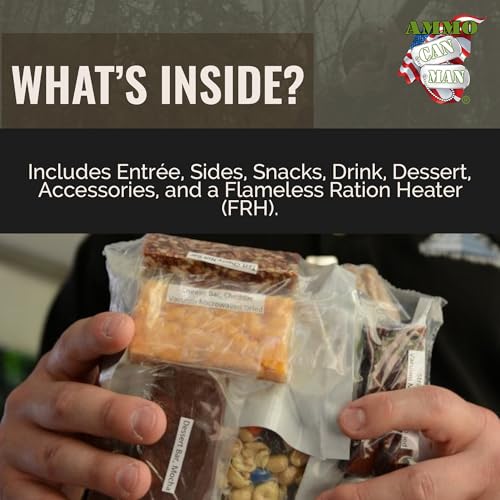 U.S. MRE Variety Pack of 12, A or B Case Random