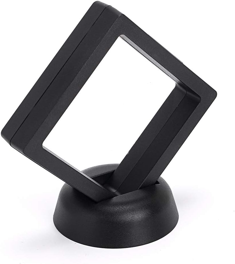 Skelang 3D Floating Display Case Display Stand Holder Suspension Frame for AA Medallion, Antique，Challenge Coin, Chip, Jewelry