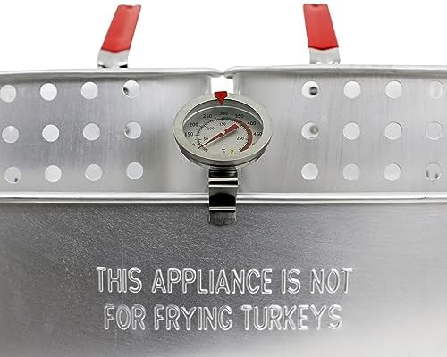 Chard FFPA105 Fish and Wing Fryer, Silver