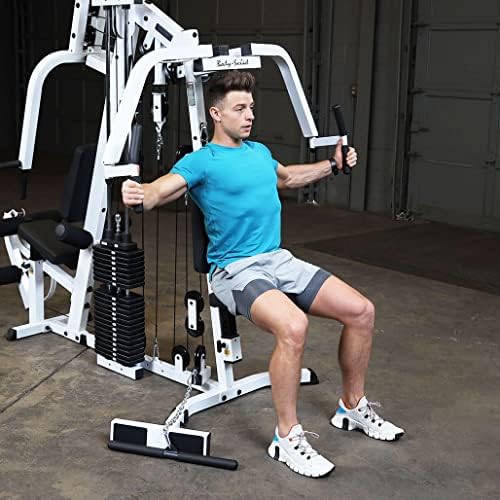 Body-Solid Multi-Station, Single Weight Stack Home Gym Machine, Arm & Leg Strength Training Functional Exercise Workout Station
